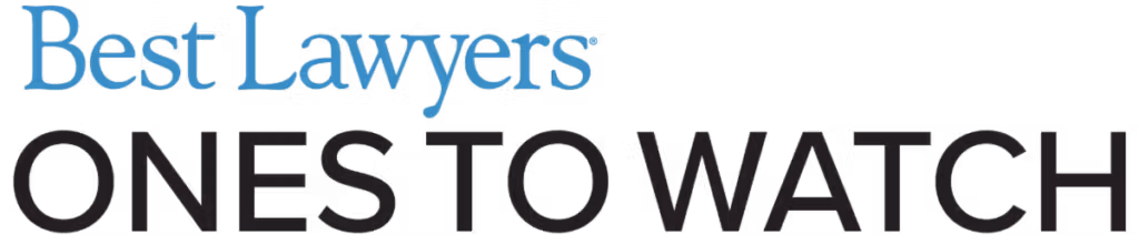 Best Lawyers Ones to Watch badge awarded to Caidi Mammas Vanderporten for expertise in family law, arbitration, and mediation, 2020–2027